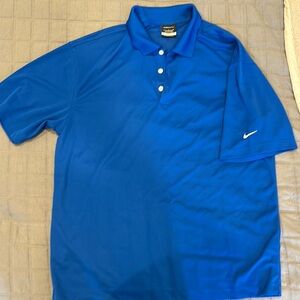 Nike Men's Blue Polo Shirt